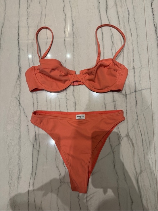 Aritzia Other - Aritzia Babaton- Coral Adjustable Balconette high rise Bikini Set